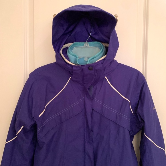 Columbia Youth Interchange Waterproof Bugaboo Jacket Size 14/16 - Picture 2 of 15